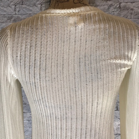 FREE PEOPLE | Textured Blouse | Cream | Medium - Picture 4 of 7